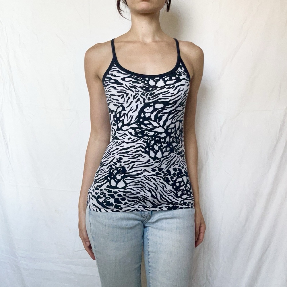 2000s Ocean Pacific Graphic Tank Organic Cotton Grunge Festival Indie Sleaze
